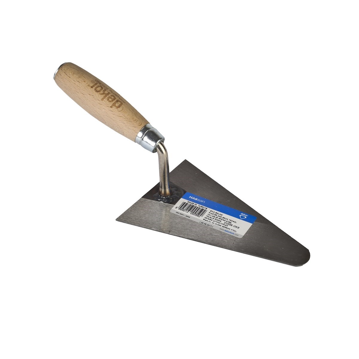 Dekor Ahşap Saplı Sıva Malası 26 cm