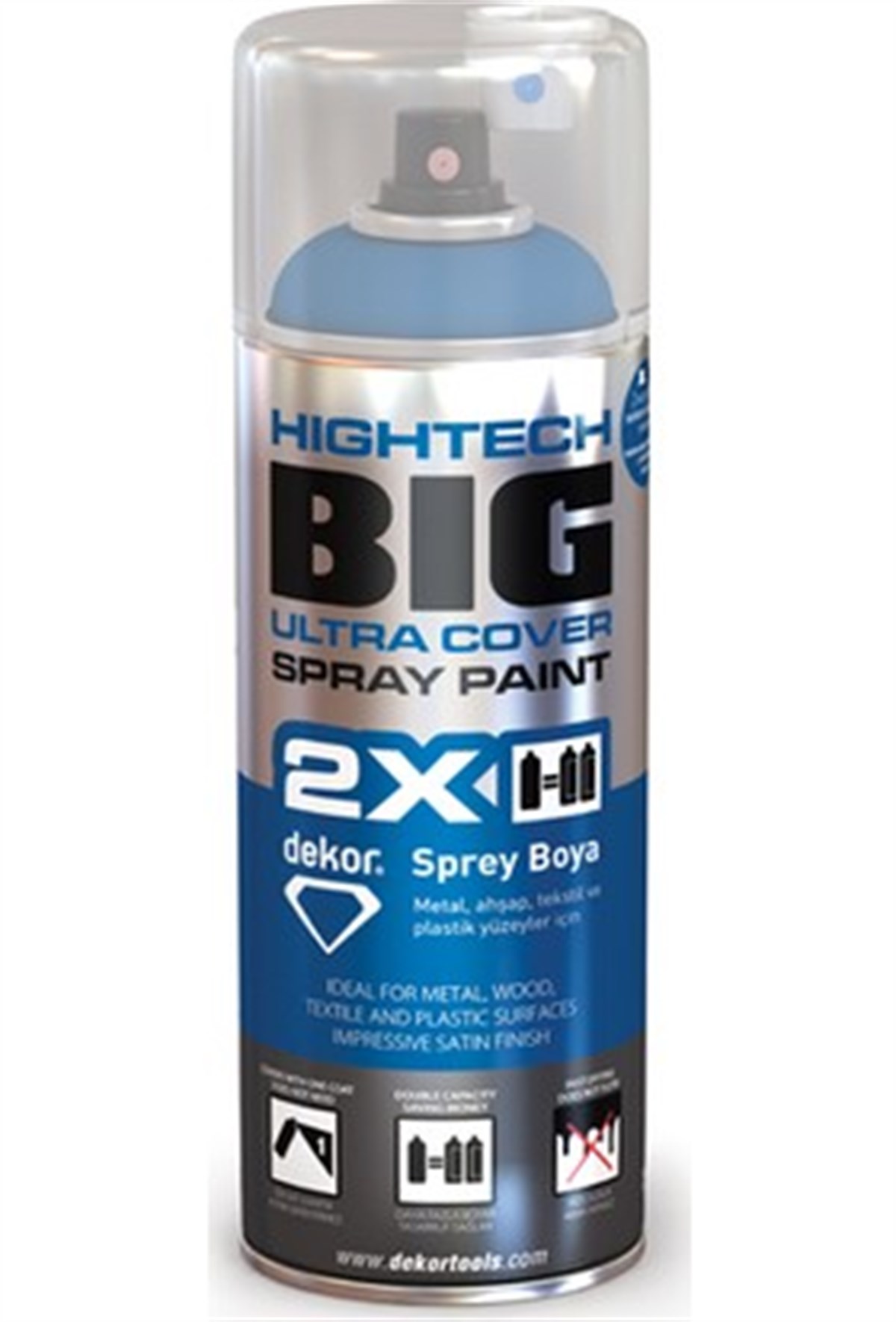 Dekor Sarı Pastel High-Tech Sprey Boya 400 ML