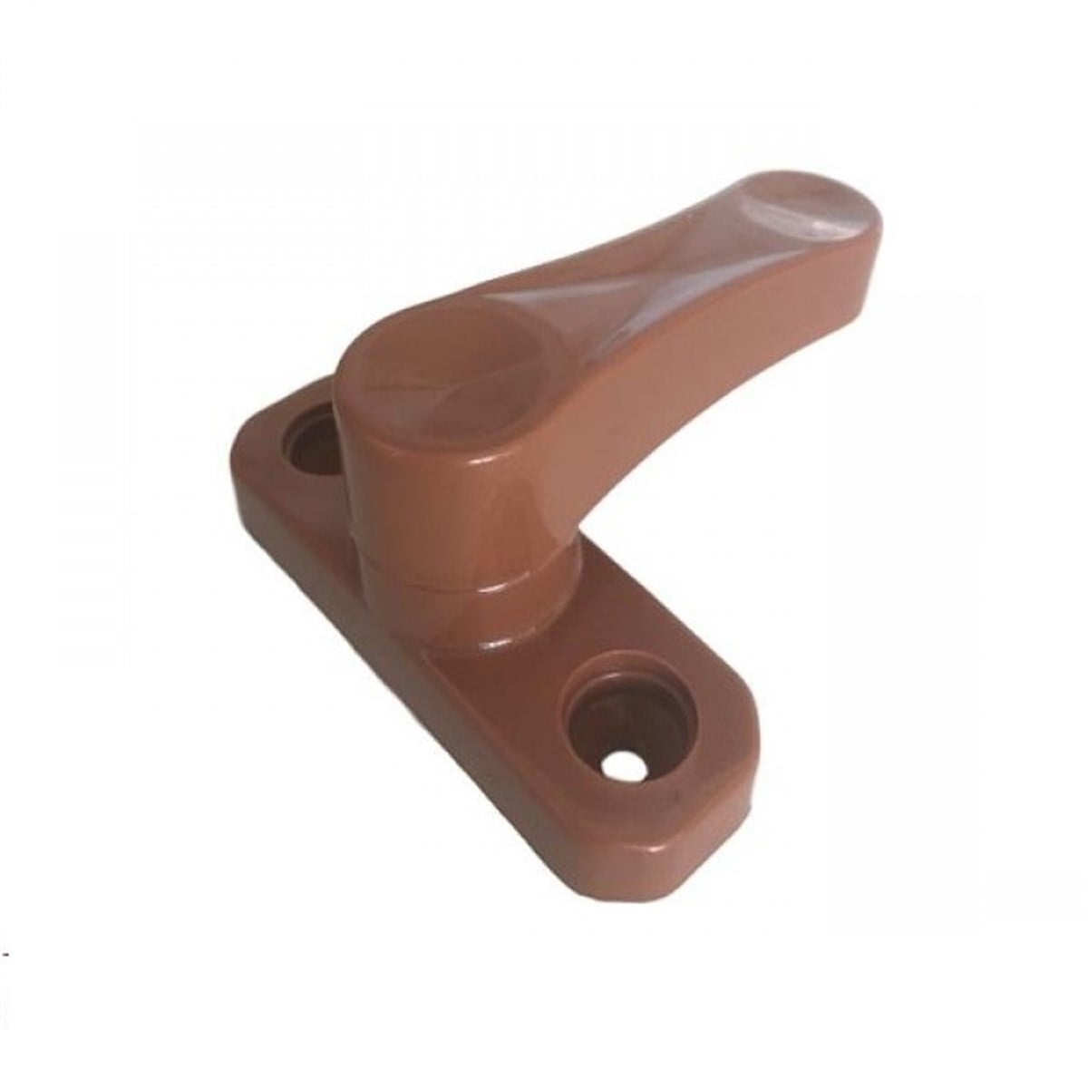 Kahve PVC Çekmeli Emniyet Mandalı