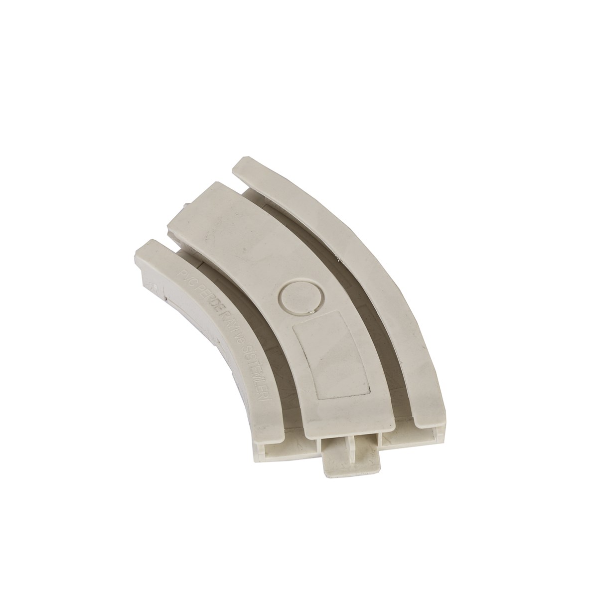 Perde Rayı Dönüş İkili 45 Derece