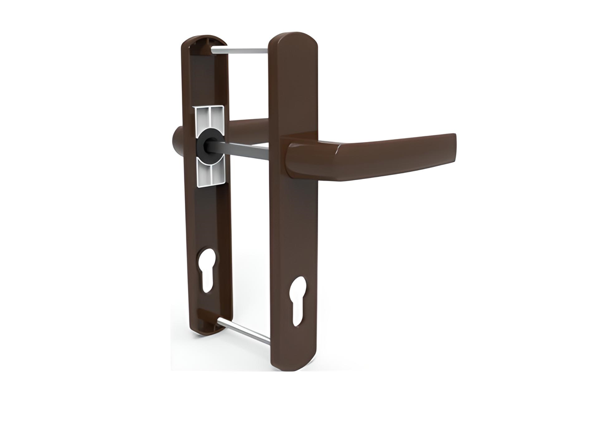 PVC Kapı Kolu Kahve