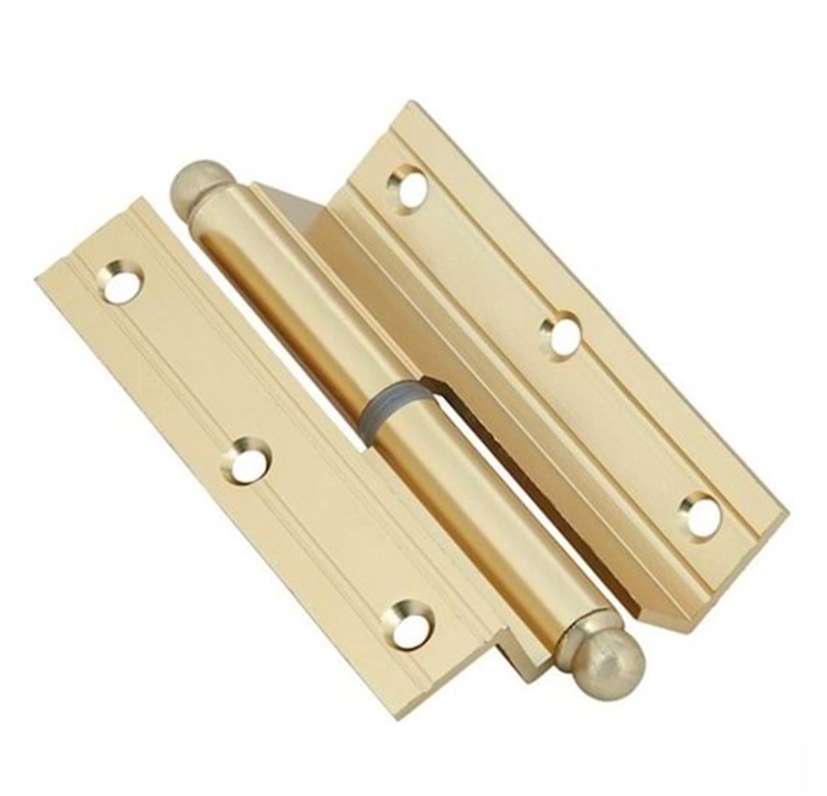 Sarı Alüminyum Okka Menteşe 10 cm Sol