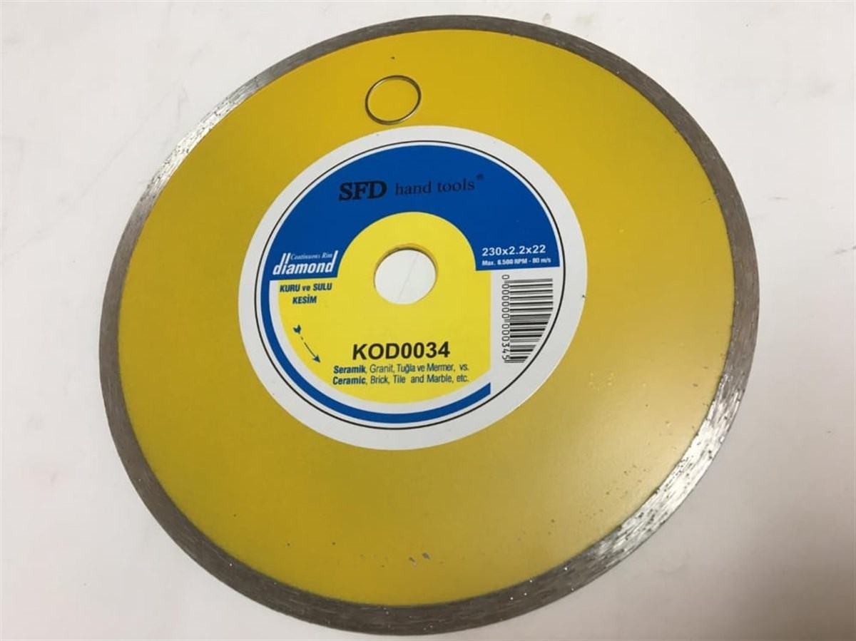 Sürekli Elmas Kesici 115 mm
