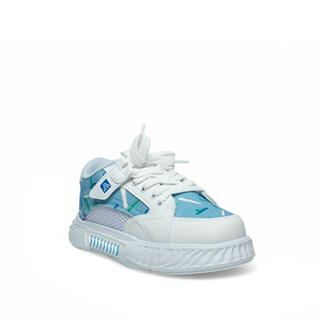 Alessio Filet 055 Keten Beyaz Mavi Tbn. Beyaz