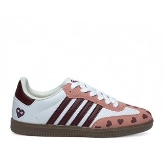 Boulder Garson 1726 Cilt Kalpli Beyaz Bordo
