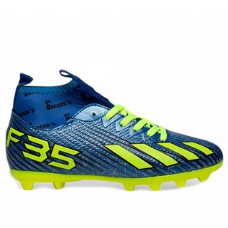 By Soccers Erkek F35 Krampon Mavi Sarı