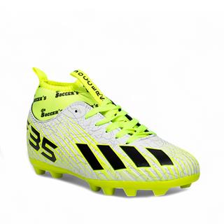 By Soccers Erkek F35 Krampon Beyaz Sarı