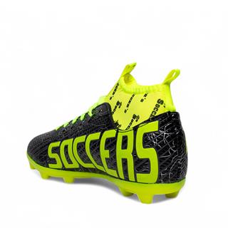 By Soccers Erkek F35 Krampon Siyah Sarı