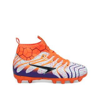 By Soccers Filet Krampon Çorap 2060 Beyaz Oranj