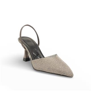 Genel Zenne Abiye Stiletto 200 Platin