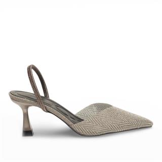 Genel Zenne Abiye Stiletto 200 Platin