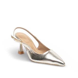 Genel Zenne Stiletto 203 Metalik Gümüş