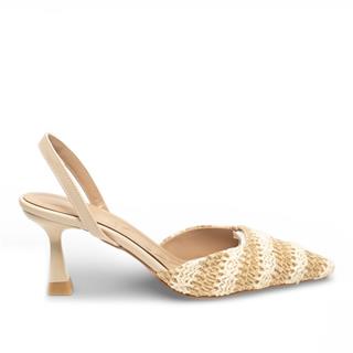 Genel Zenne Stiletto 214 Hasır Bej