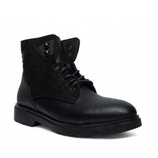 Conteyner Bot Erkek 562 İpek Siyah Süet Siyah--