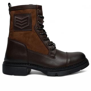 Conteyner Bot Erkek 638 İpek Kahve Süet Taba