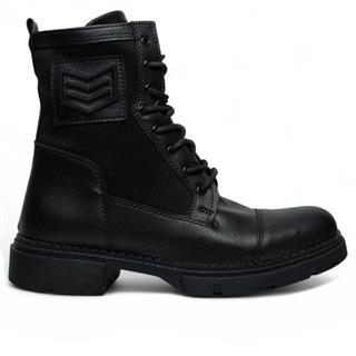 Conteyner Bot Erkek 638 İpek Siyah Süet Siyah--