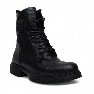 Conteyner Bot Erkek 638 İpek Siyah Süet Siyah--