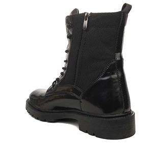 Conteyner Bot Erkek 756 Mat Rugan Siyah