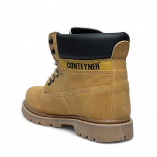 Conteyner Bot Erkek 923 Nubuk Camel Konç Siyah