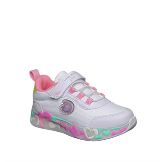 Deep Patik 025 Anorak Simli Beyaz Pembe