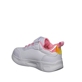 Deep Patik 025 Anorak Simli Beyaz Pembe