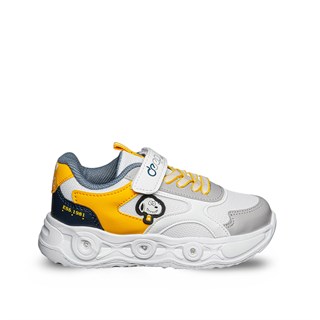 Deep Patik 1115 Anorak Beyaz Sarı