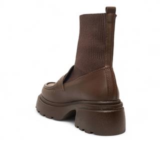 Diva Mod Zenne Bot Triko 3500 Cilt Kahve