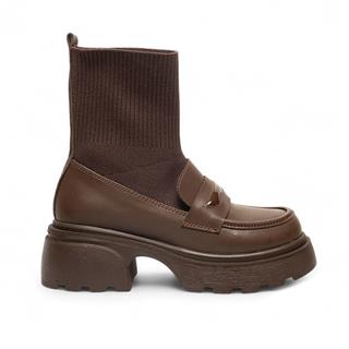 Diva Mod Zenne Bot Triko 3500 Cilt Kahve