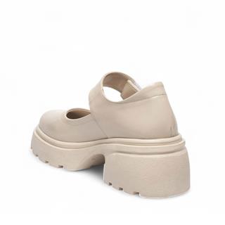 Diva Mod Zenne Loafer Ayakkabı 2800 Rugan Bej