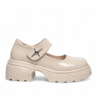 Diva Mod Zenne Loafer Ayakkabı 2800 Rugan Bej