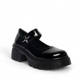 Diva Mod Zenne Loafer Ayakkabı 2800 Rugan Siyah