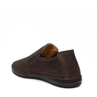 Faruk Deri Erkek 2010 Nubuk Kahve Tb Poli