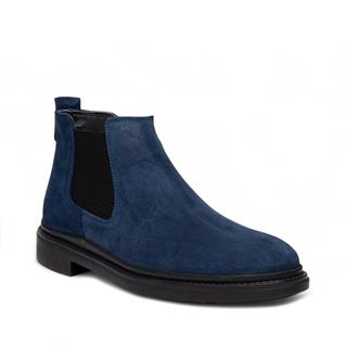 Faruk Engin Deri Bot 12000 Süet Lacivert Tb Termo