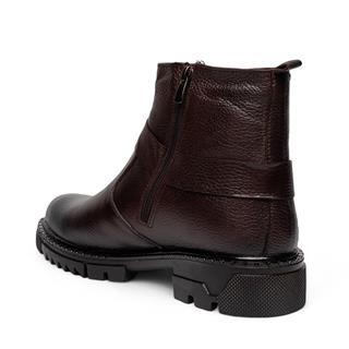 Faruk Engin Deri Bot 187 Cilt Kahve Tb.Kauçuk