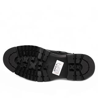 Faruk Engin Deri Bot 212 Cilt Siyah Düz Tb.Kauçuk