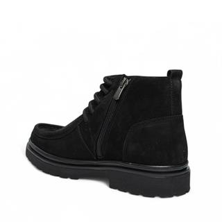 Faruk Engin Deri Bot 215 Nubuk Siyah Tb Poli