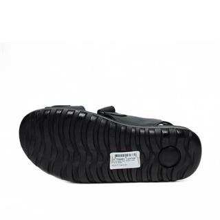 Faruk Engin Deri Erkek 11410 Terlik Siyah