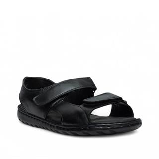 Faruk Engin Deri Erkek 11410 Terlik Siyah