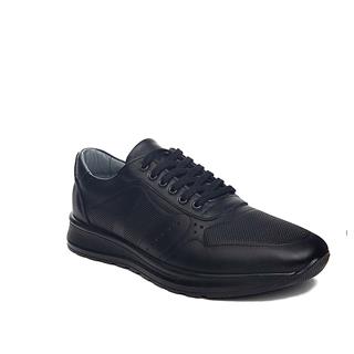 Faruk Engin Deri Erkek 801 Cilt Siyah Spor