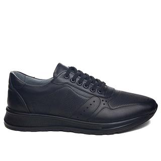 Faruk Engin Deri Erkek 801 Cilt Siyah Spor