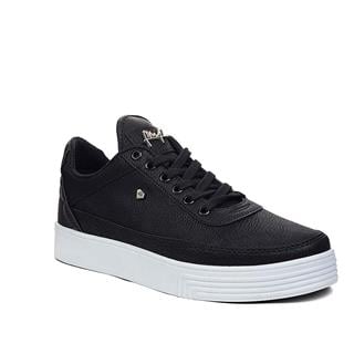 Fıllıng Polo Erkek 011 Cilt Düz Siyah Beyaz Yeni Taban