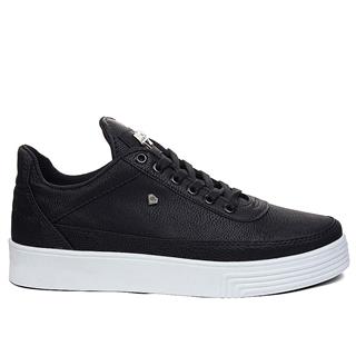 Fıllıng Polo Erkek 011 Cilt Düz Siyah Beyaz Yeni Taban