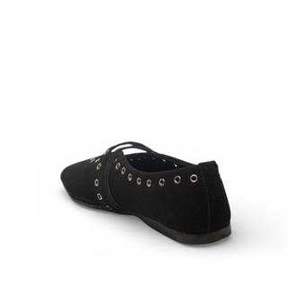 Diva Mod Zenne Babet 028 Süet Siyah
