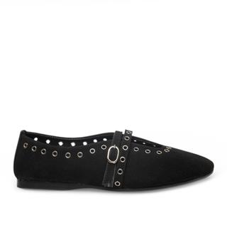 Diva Mod Zenne Babet 028 Süet Siyah