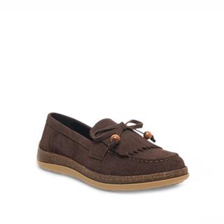 Diva Mod Zenne Loafer 2001 Süet Kahve