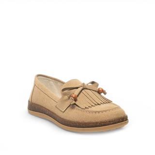 Diva Mod Zenne Loafer 2001 Süet Bej
