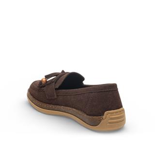 Diva Mod Zenne Loafer 2001 Süet Kahve