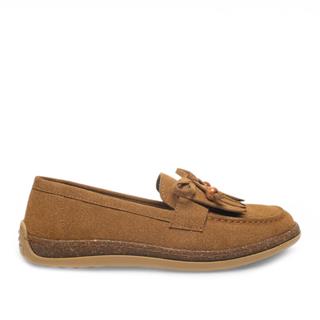 Diva Mod Zenne Loafer 2001 Süet Hardal