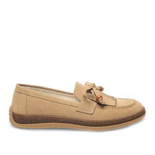 Diva Mod Zenne Loafer 2001 Süet Bej