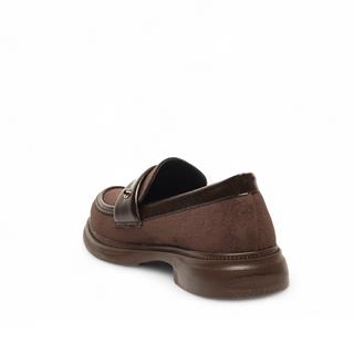 Diva Mod Zenne Loafer 2540 Süet Kahve
